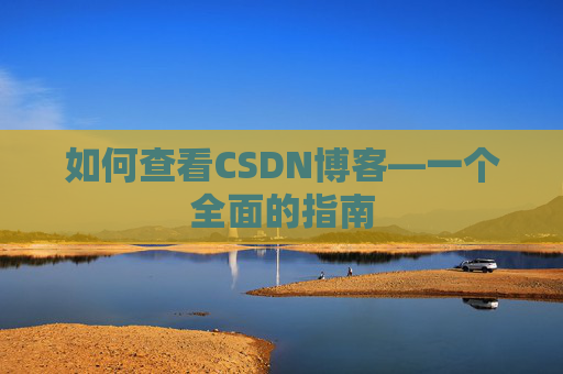 如何查看CSDN博客—一个全面的指南